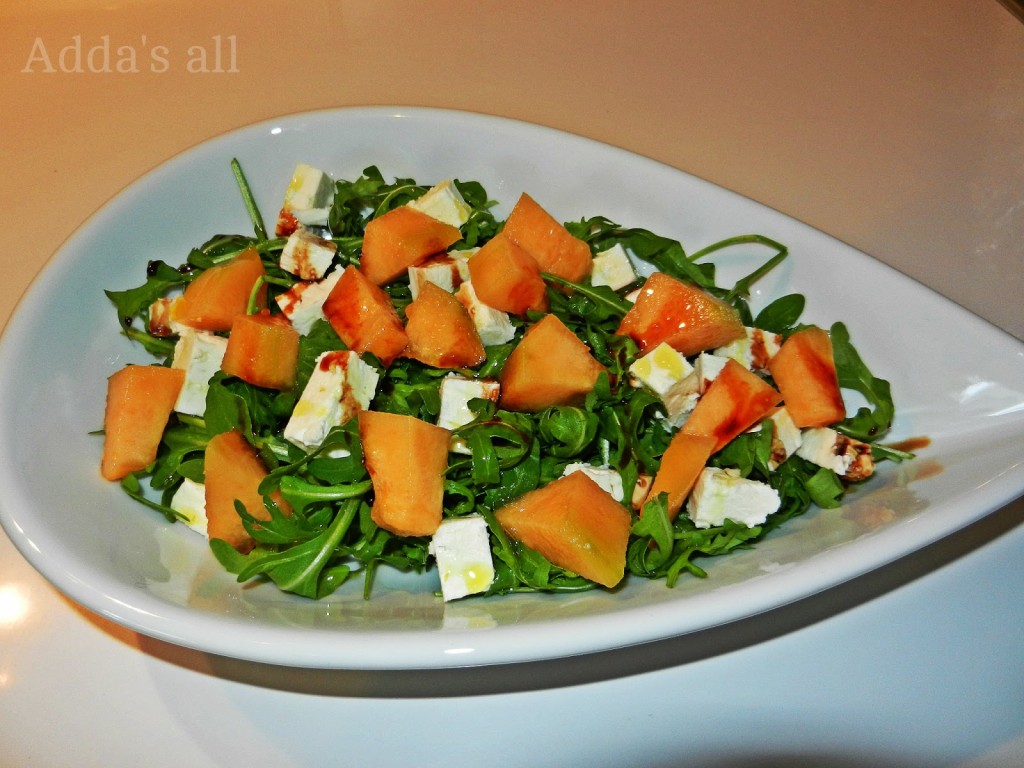 rucola e melone