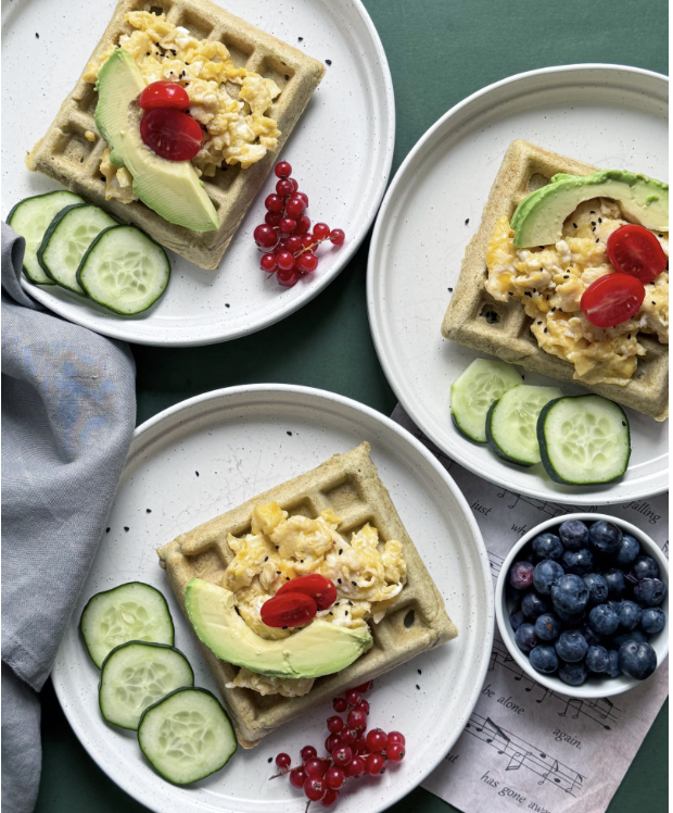 Waffle me quinoa (gluten free & low carb)